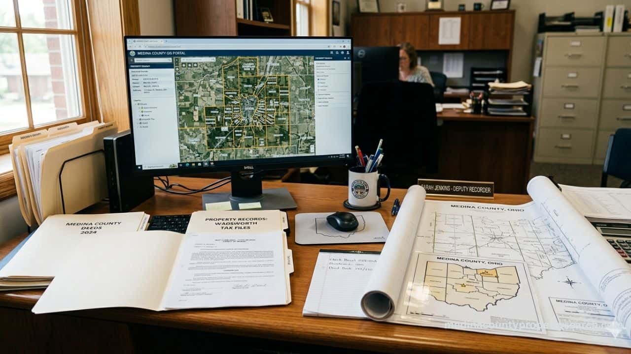 How to Get a Copy of Deed, Mortgage, Lien, Plat, or Survey in Medina County, Ohio